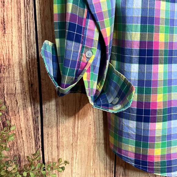 Men's Multicolor Plaid Shirt - Picture 8 of 10